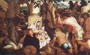 The Adoration of the Shepherds Jacopo Bassano